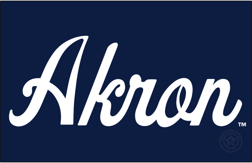Akron Zips 2021-Pres Primary Dark Logo DIY iron on transfer (heat transfer)